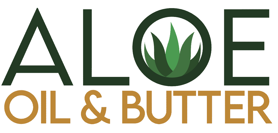 ALOE, OIL and BUTTER Logo